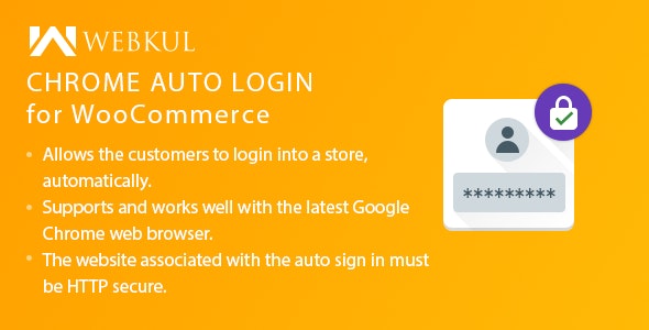 Chrome Auto Login for WooCommerce