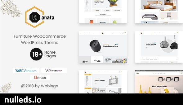 v1.2.5 Hanata - Marketplace WooCommerce Furniture Theme