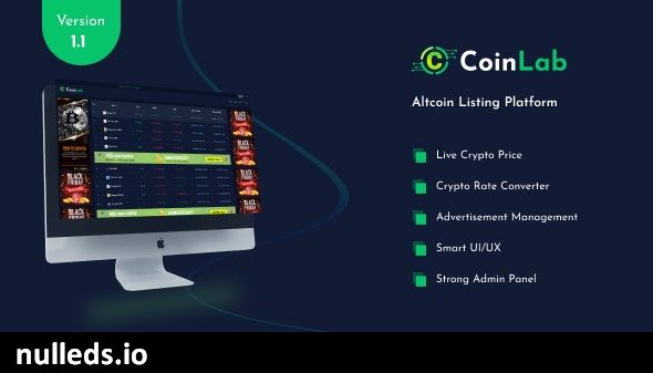 CoinLab - Altcoin Listing Platform