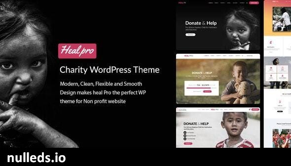 Heal Pro- Multipurpose Charity WordPress Theme