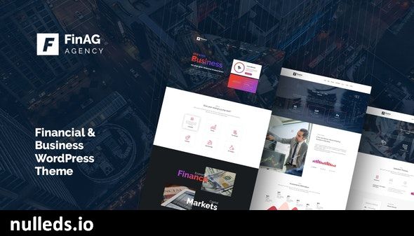 Finag - Creative &  Finance Agency WordPress Theme