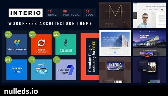 Interio — Architecture WordPress Theme