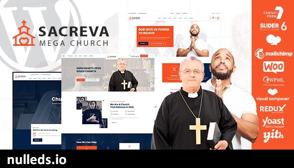 Sacreva - Church WordPress Theme