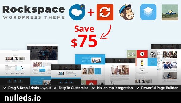 Rockspace - Multipurpose WordPress Theme