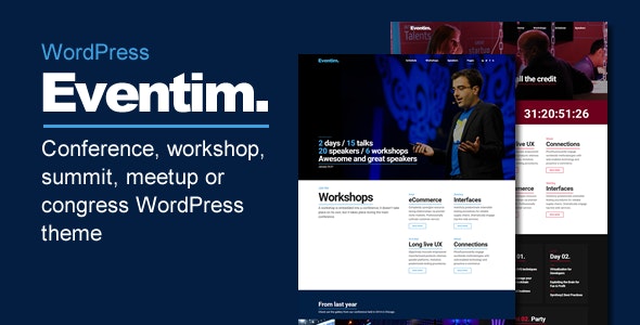 Eventim - Conference & Events Theme