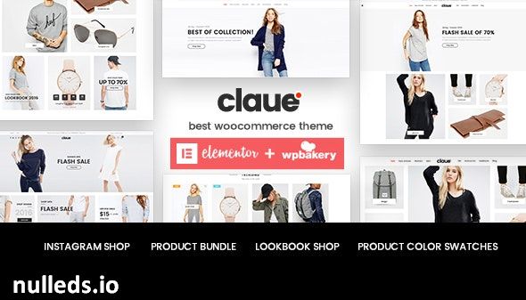 Claue - Clean, Minimal Elementor WooCommerce Theme