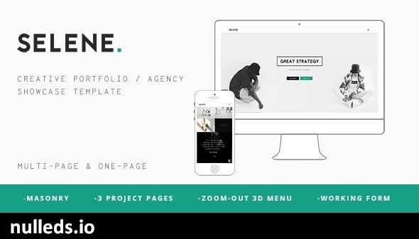 SELENE – Creative Portfolio / Agency WP Theme