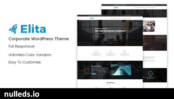 Elita – Corporate WordPress Theme