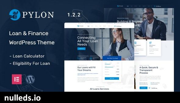 Pylon - Loan & Finance WordPress Theme