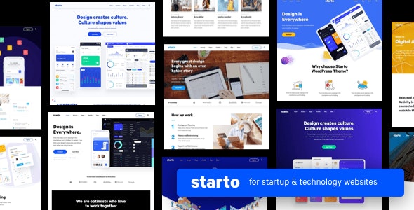 Starto | Saas Software Startup WordPress