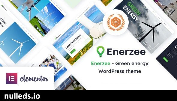 Enerzee - Renewable Energy WordPress Theme