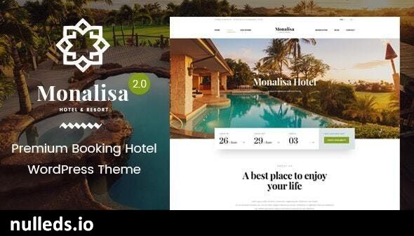 Monalisa | Hotel & Resort WordPress Theme