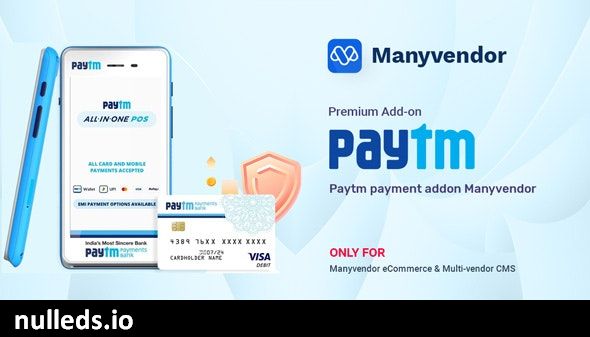 Manyvendor CMS Paytm Addon