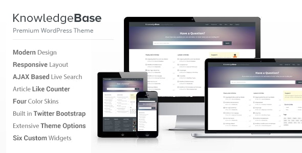 Knowledge Base - A WordPress Wiki Theme