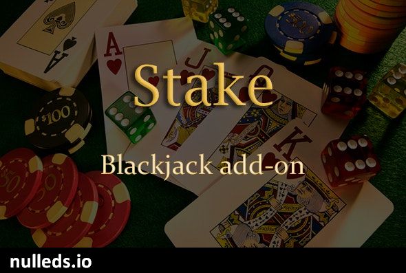 Blackjack Add-on for Stake Casino Gaming Platform