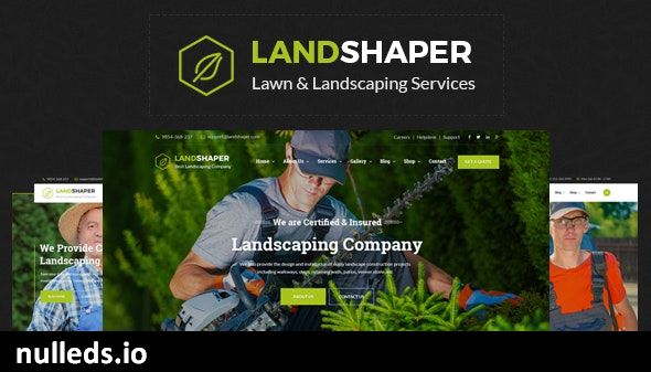 The Landshaper - Gardening & Landscaping WordPress Theme