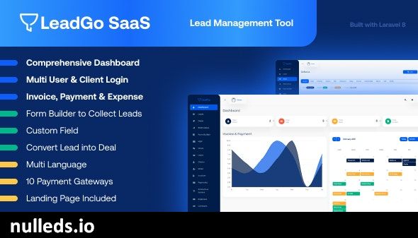 LeadGo SaaS - Lead Management Tool