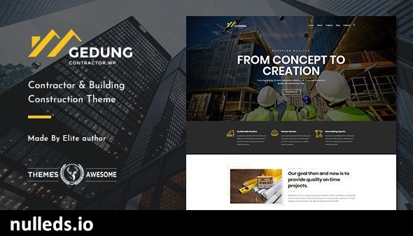 Gedung | Contractor & Building Construction Theme