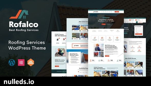 Rofalco - Roofing Services WordPress Theme