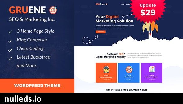 Gruene - Digital Marketing WordPress Theme