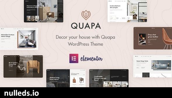 Quapa - Furniture WooCommerce WordPress Theme