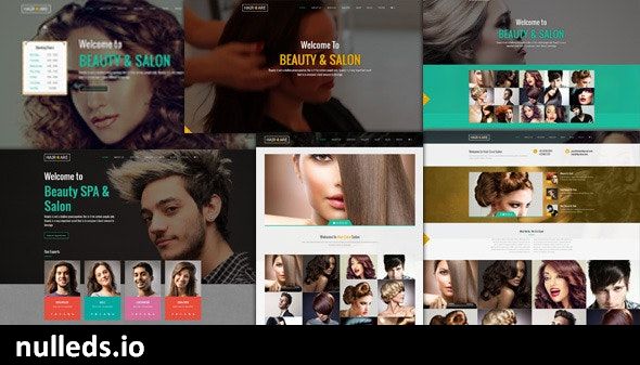 Hair Care - Responsive Salon  WordPress Theme