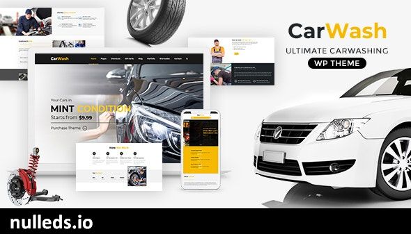 Car Wash - Auto Spa WordPress Theme