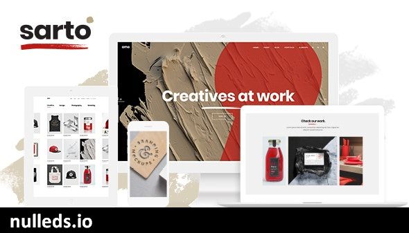 Sarto -  Web Design & Creative Agency Theme