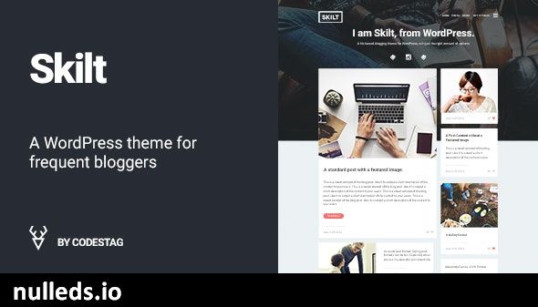 Skilt - A WordPress theme for Frequent Bloggers