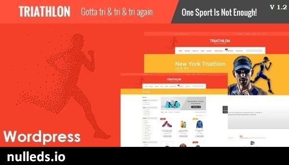 Triathlon - Sports and Gym Responsive WordPress Theme