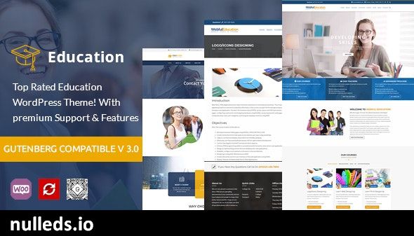 Education WordPress Theme - EduBox