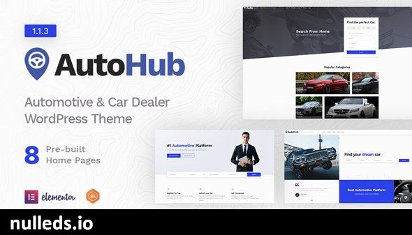 Autohub - Automotive & Car Dealer Theme