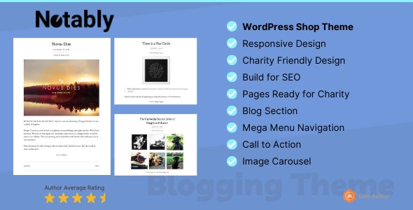 Notably - A WordPress Blogging Theme