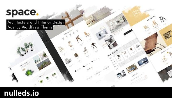 Space - Interior Architecture Furniture WooComerce WordPress Theme