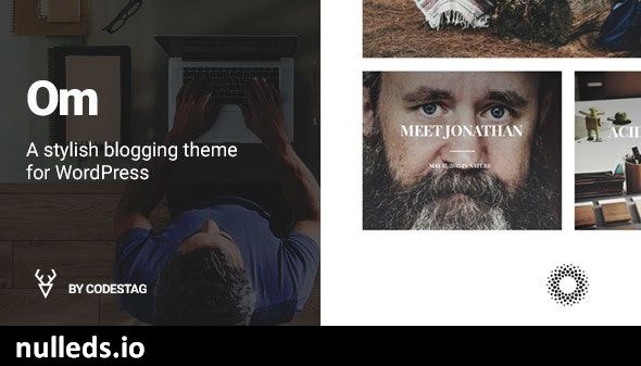 OM - A stylish blogging theme for WordPress