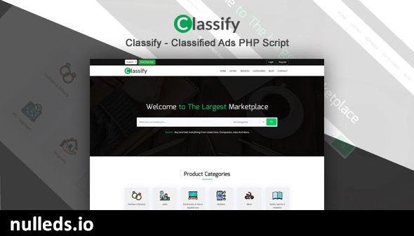 Classify - Classified Ads PHP Script