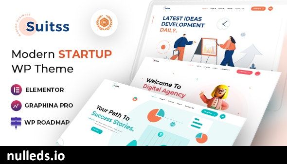 Suitss | Startup Business WordPress theme