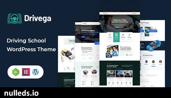 Drivega - Driving School WordPress Theme