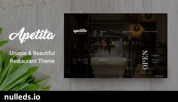 Apetita - WordPress Restaurant Theme