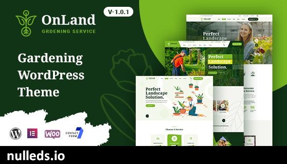 OnLand - Gardening WordPress Theme