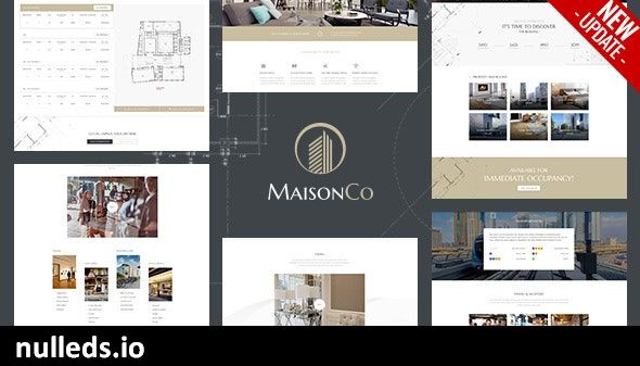 MaisonCo - Single Property WordPress Theme