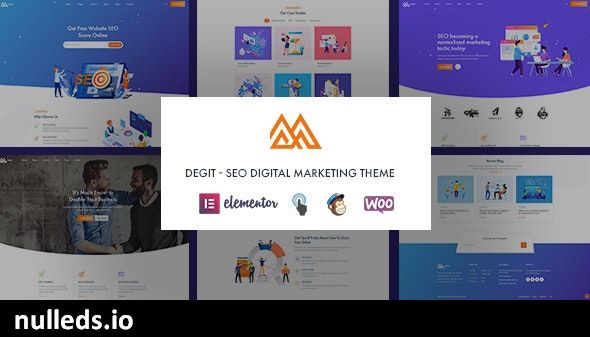 Degit - SEO Digital Marketing WordPress Theme