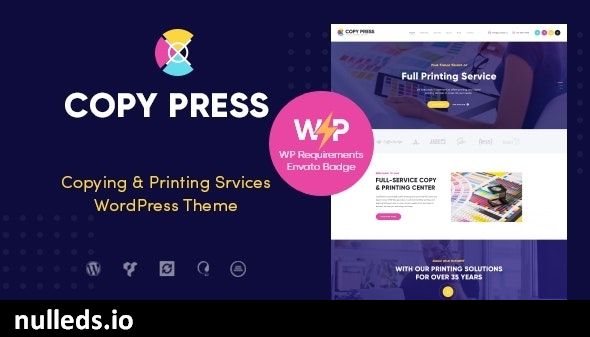 CopyPress | Type Design & Printing Services WordPress Theme