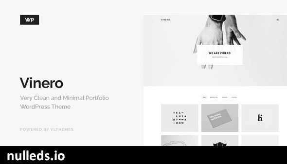 Vinero - Very Clean and Minimal Portfolio WordPress Theme