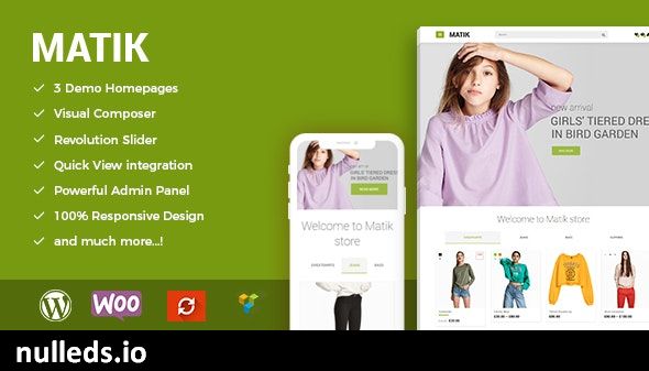 Matik - Minimalist WooCommerce WordPress Theme