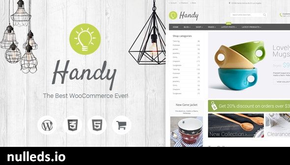 Handy - Handmade Items Marketplace Theme