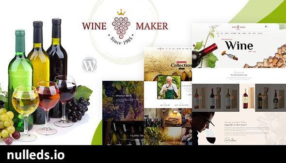 Wine Maker - Winery WordPress Shop