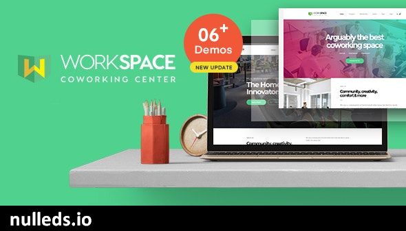 Workspace - Creative Office Space WordPress Theme