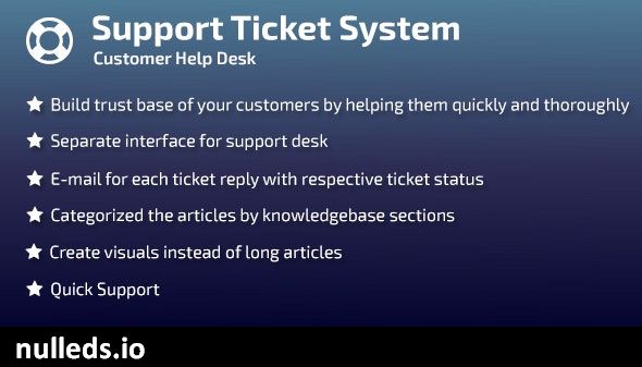 Support Ticket System