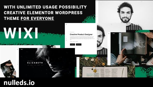 Wixi - Elementor WordPress Theme